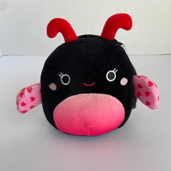NEW Squishmallows Ladee The Ladybug Valentine's Day Stuffed Animal Plush Toy - Picture 3 of 9